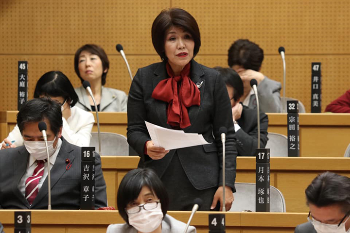 予算審査特別委員会の質問

